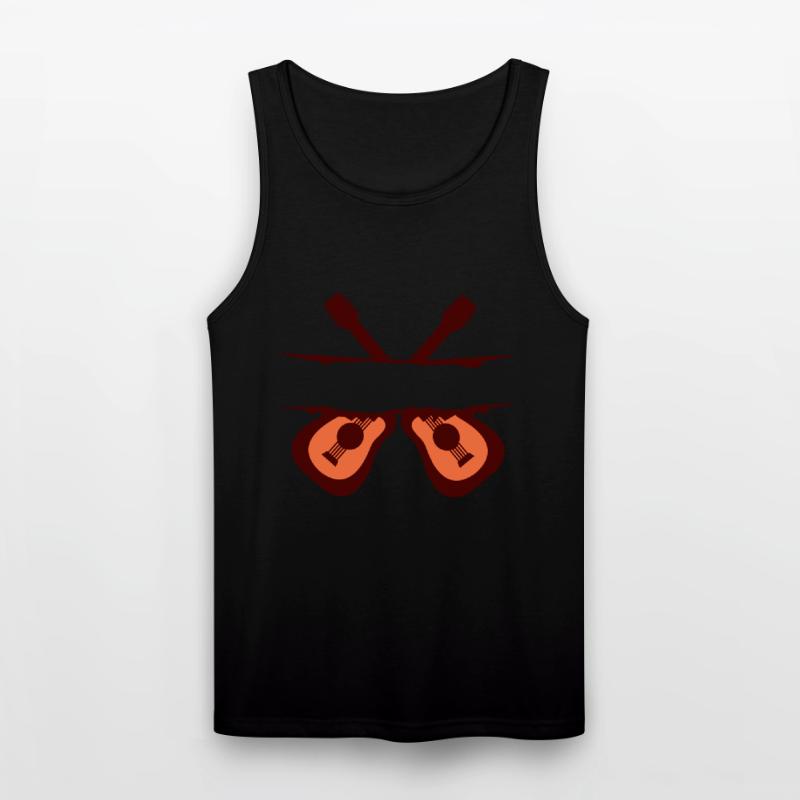 2 Guitars Guitarist Playing Rock Music Fun Bassist