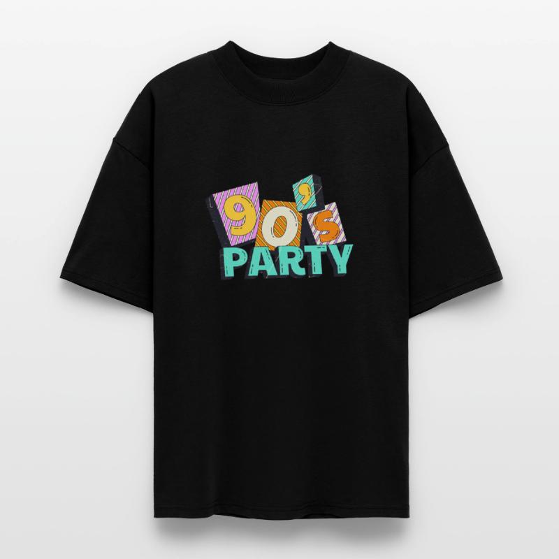 90s Party Vibes Retro Neon Dance Aesthetic