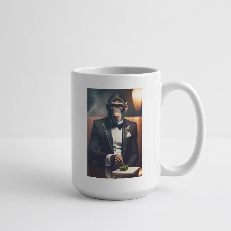 Ape in suit with Cigar