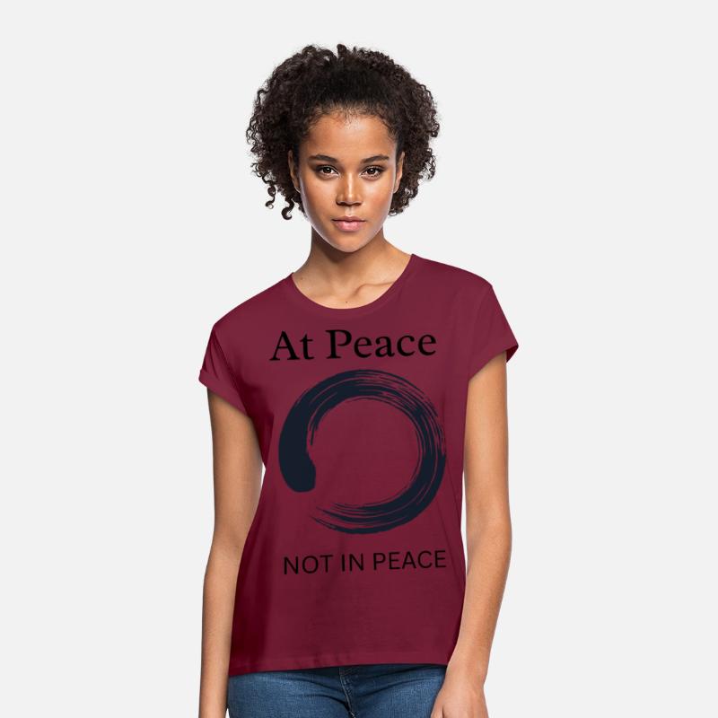 At Peace, not in Peace