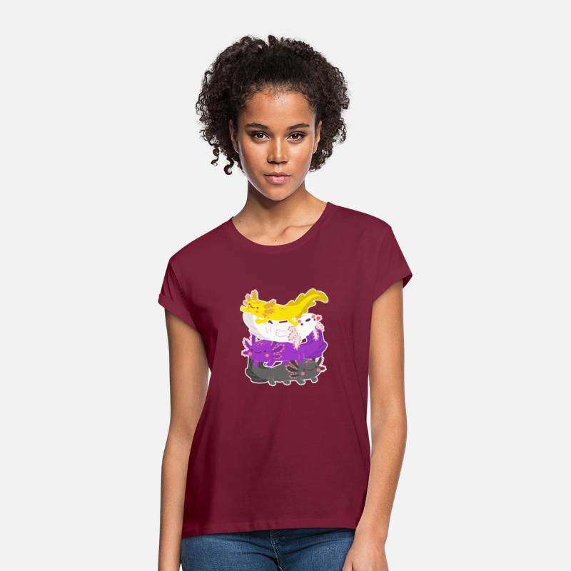 Axolotl Pile LGBTQ Non Binary Flag