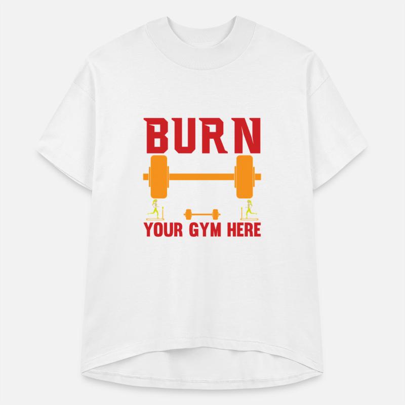 Burn From Home Gym Motivation Quote