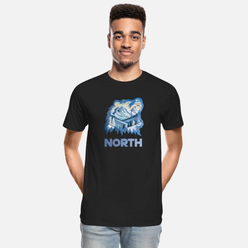 Cold Snowy Mountains: A Winter Wilderness Art Piec