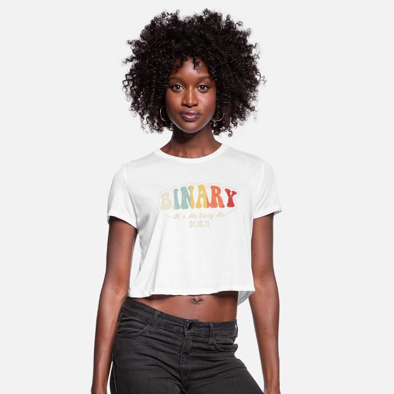 Computer Geek In Binary Code Retro Vintage T Shirt