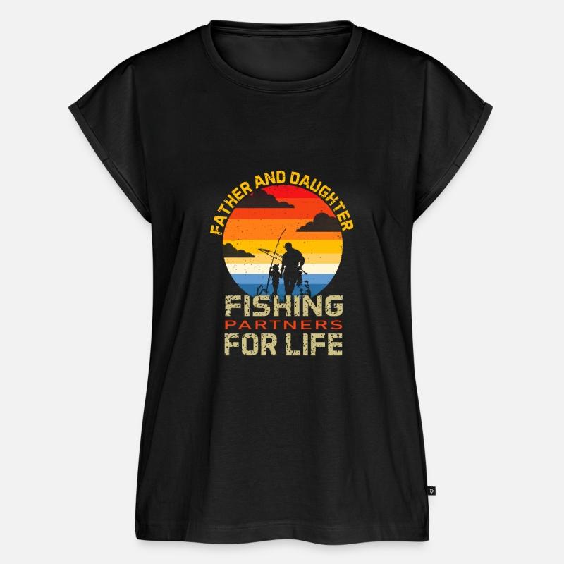 Dad and Daughter Fisherman Daddy fishing partners