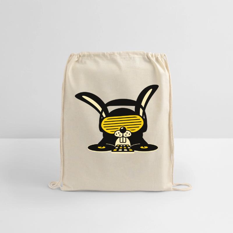 DJ Club Fun Disco Music Party Funny Rabbit Bunny