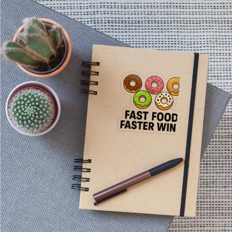 Donuts Champions – Funny Fast Food Design