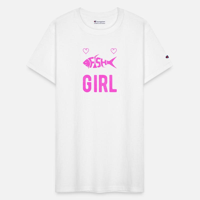 Fish like a girl shirt
