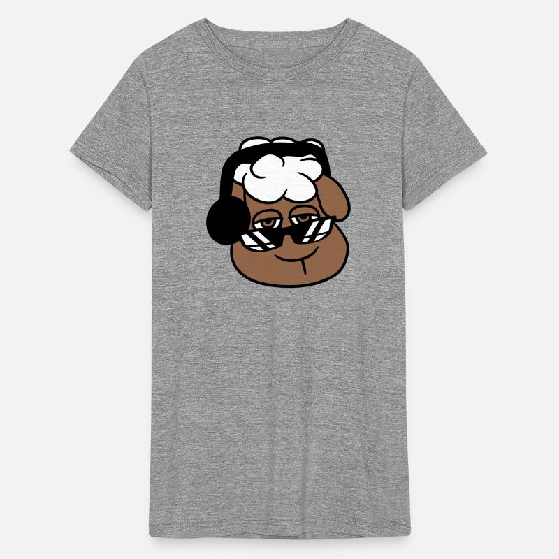 Funny Cool DJ Sheep Face Mixing Music Party Club