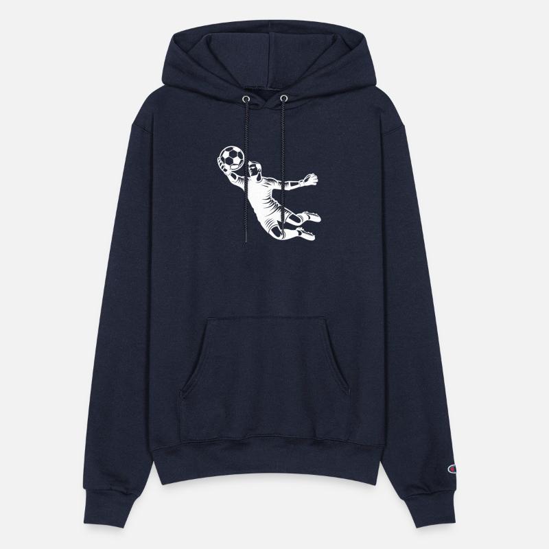 Goalkeeper Saves Spectacular Shot In Soccer