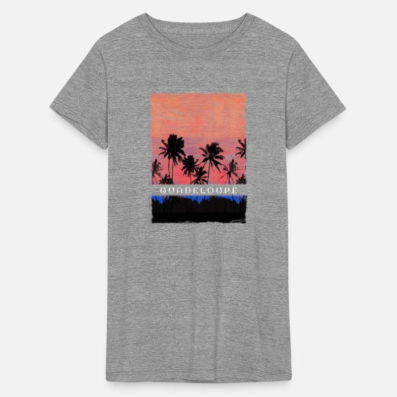 Guadeloupe Caribbean Vacation Souvenir Palm Tree