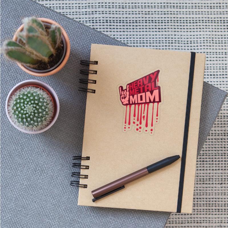 Heavy metal mom logo