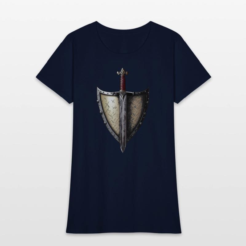 Medieval style Fantasy Sword and Shield