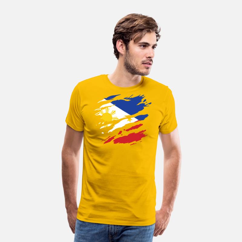 Philippines - national flag, scratches, cracks