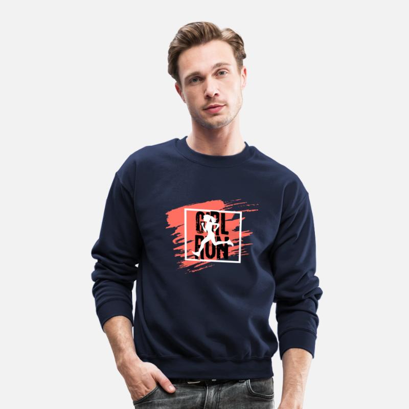 Running Girl Sporty Fitness.