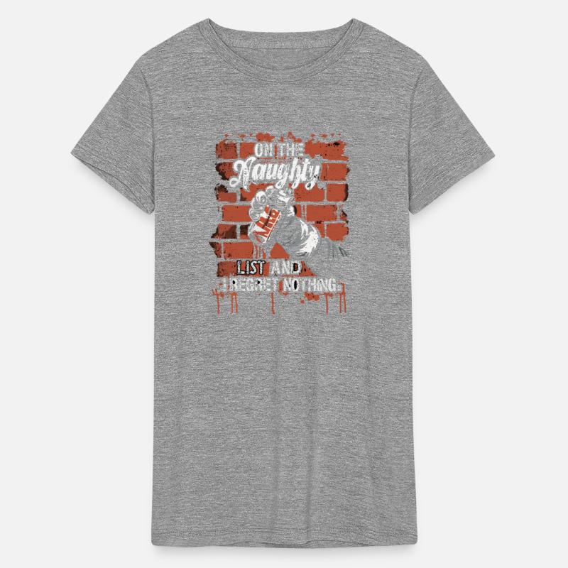 Santa On The Naughty List I Regret Nothing Candy