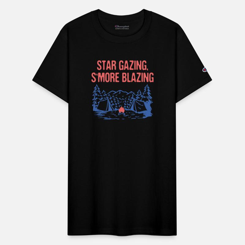 Star Gazing S'more Blazing Camping Friends Camper