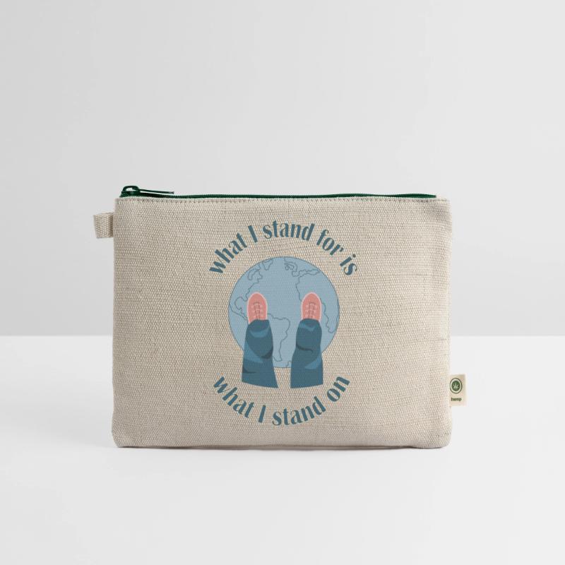 What I stand for is what I stand on. Eco-activist