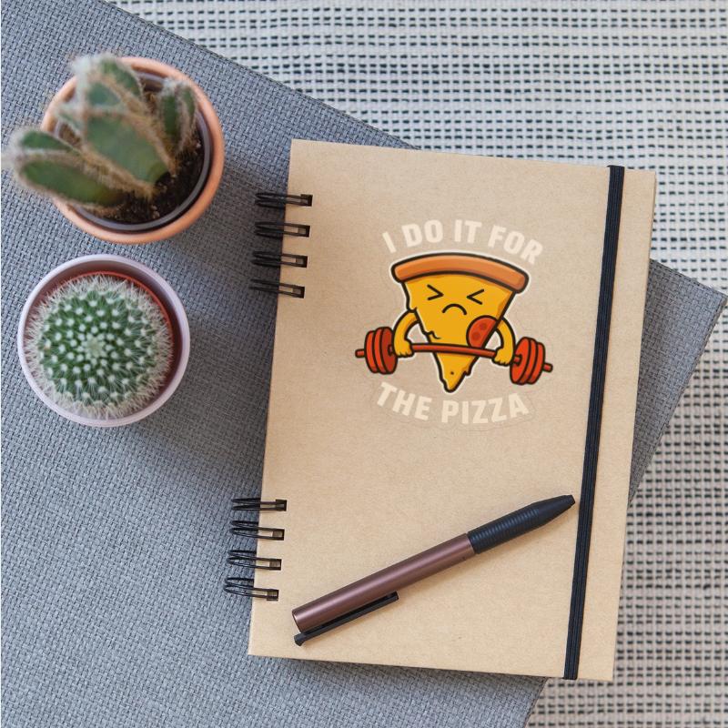 Working Out for Pizza – Funny Fitness Design for