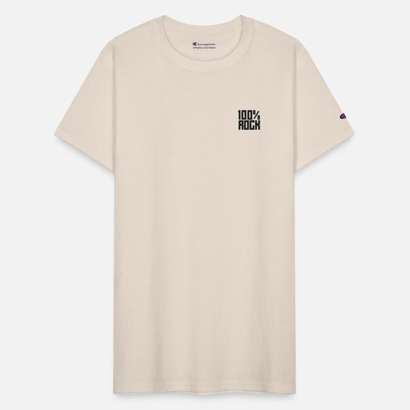 100% Rock embroidered