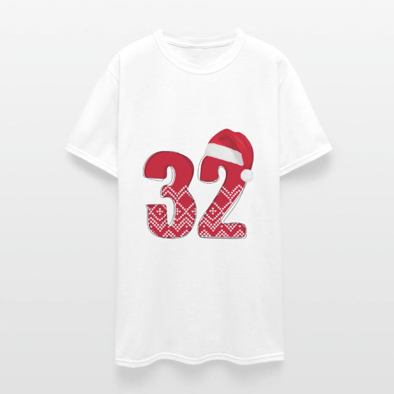 32 Cute Christmas Number - Thirty Two