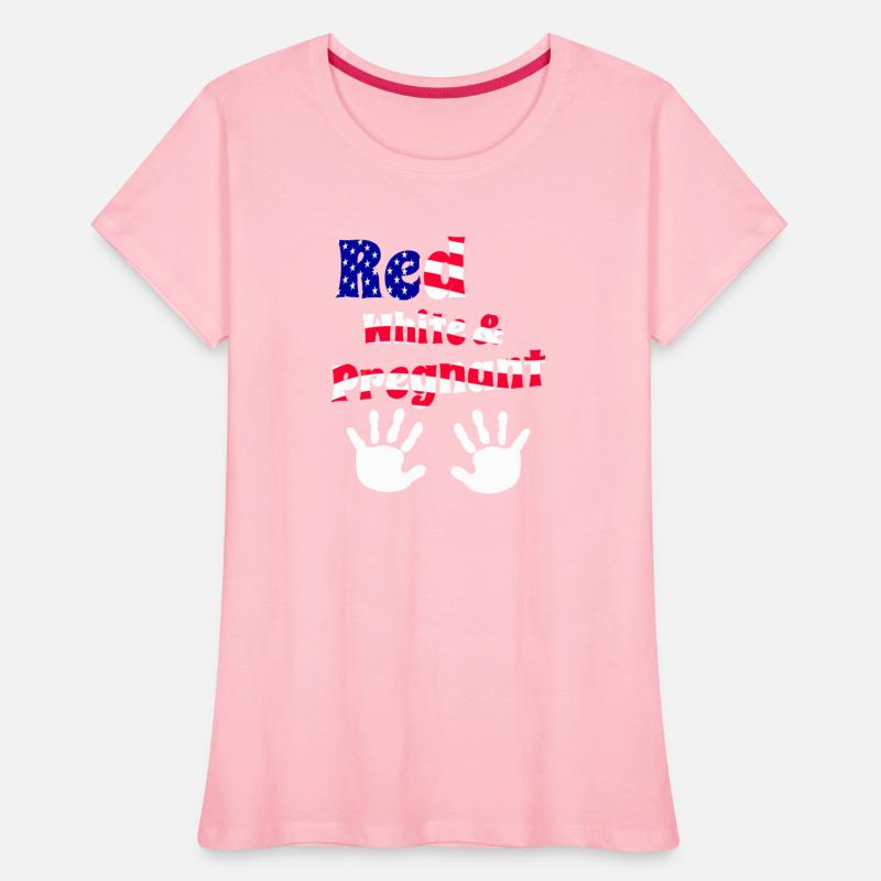 4th of July Pregnancy Red White and Pregnant