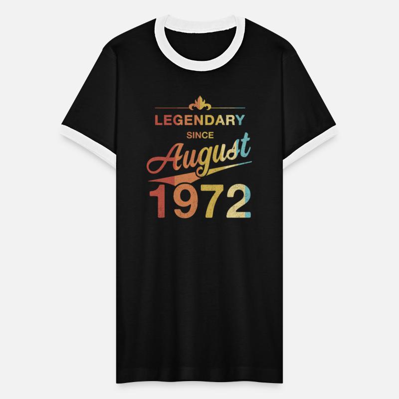 50th Birthday 50 Year Old Born August 1972 Gift