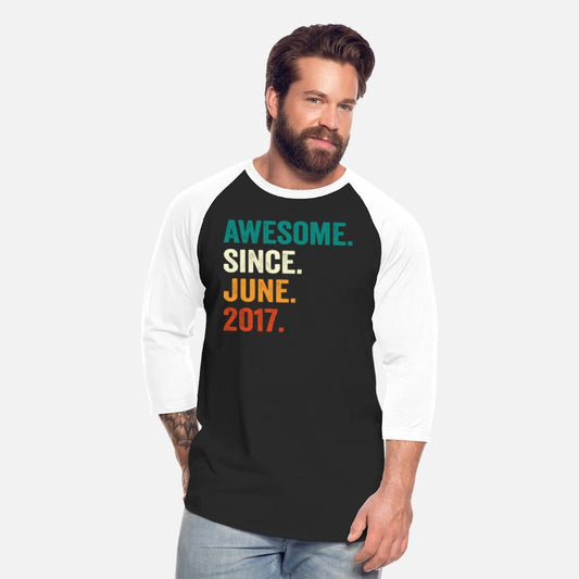 6 Years Old Decoration Awesome Since June 2017