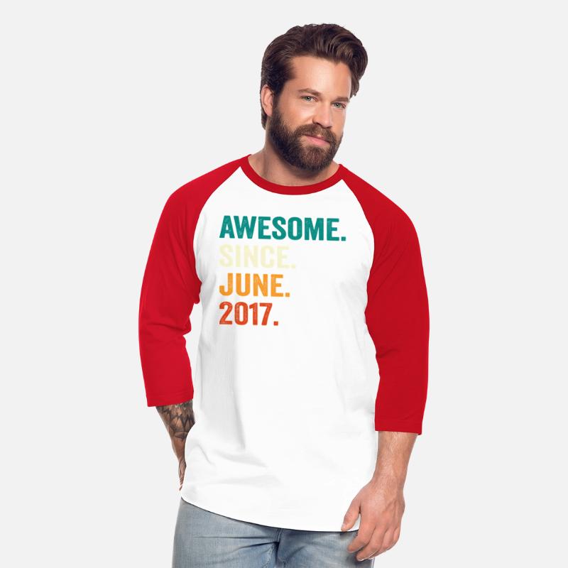 6 Years Old Decoration Awesome Since June 2017