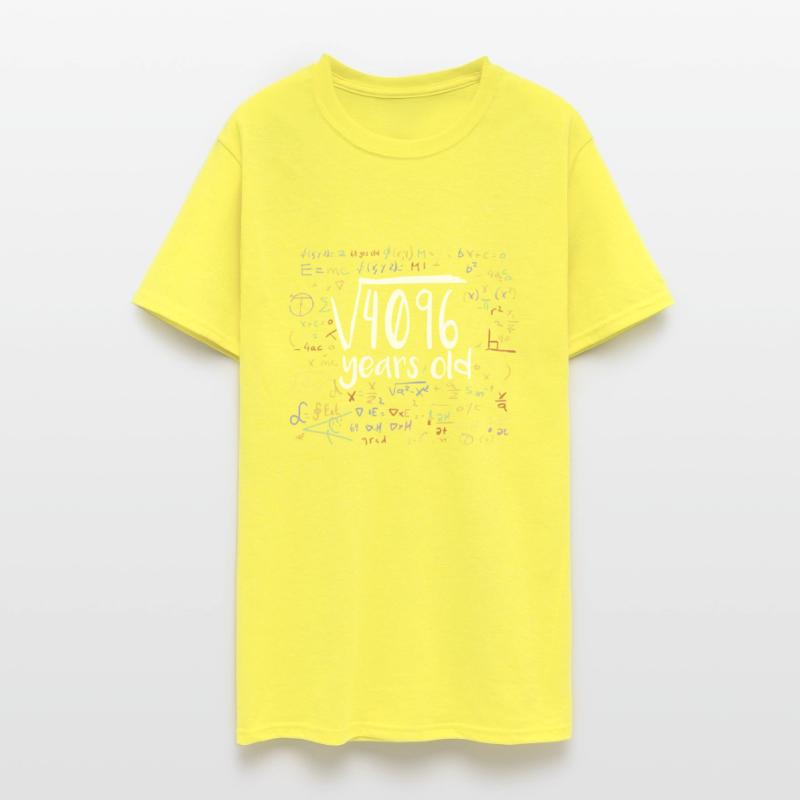 64th Birthday Square Root of 4096: 64 Years Old