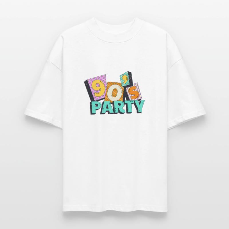 90s Party Vibes Retro Neon Dance Aesthetic