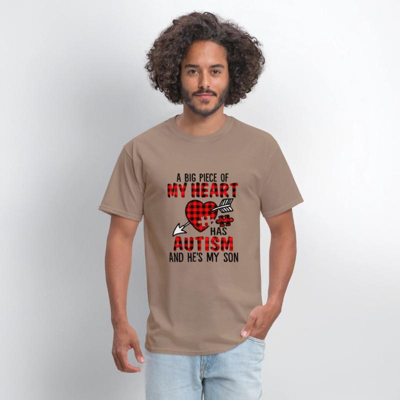 A Big Piece Of My Heart Has Autism He's Is My Son