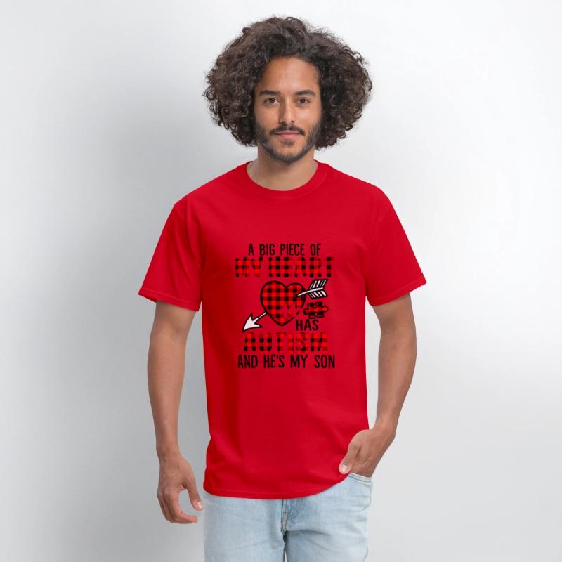 A Big Piece Of My Heart Has Autism He's Is My Son