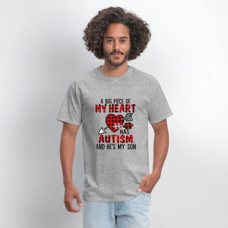 A Big Piece Of My Heart Has Autism He's Is My Son