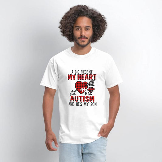 A Big Piece Of My Heart Has Autism He's Is My Son