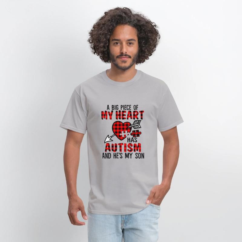 A Big Piece Of My Heart Has Autism He's Is My Son