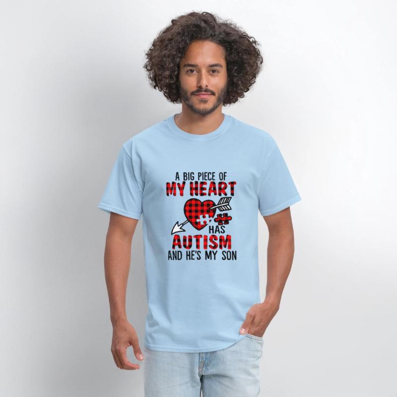 A Big Piece Of My Heart Has Autism He's Is My Son