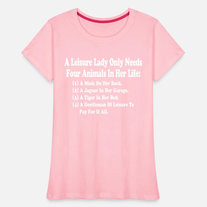 A Leisure Lady Only Needs Four Animals In Her Life