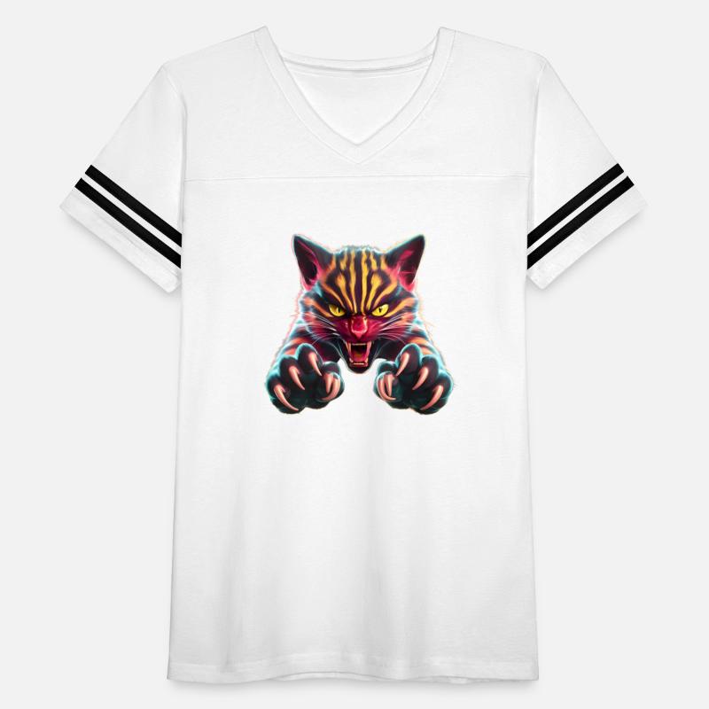 A Neon Cat Unleashed