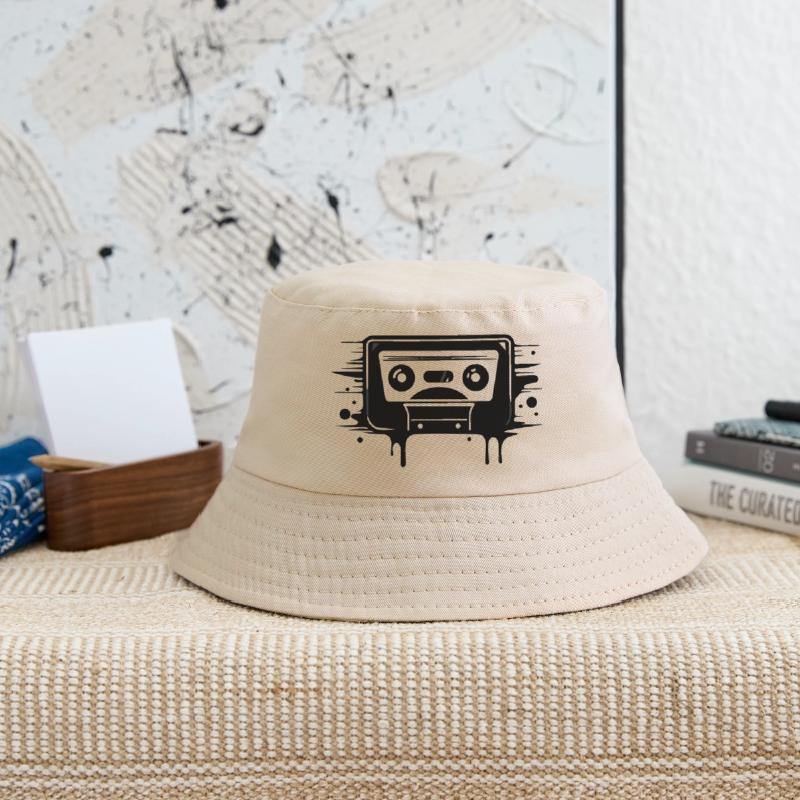 A vintage-inspired illustration of cassette tape