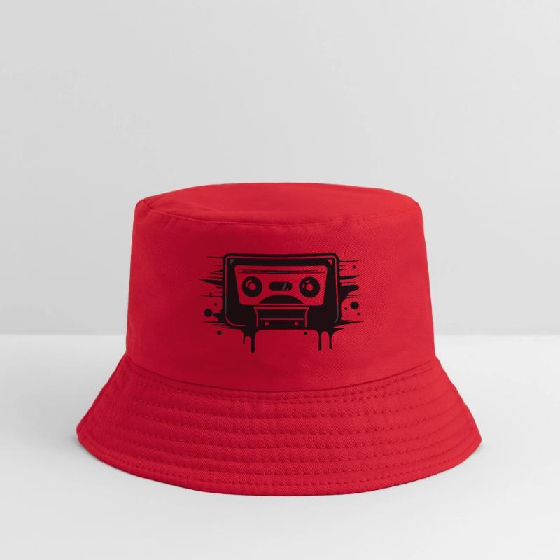 A vintage-inspired illustration of cassette tape