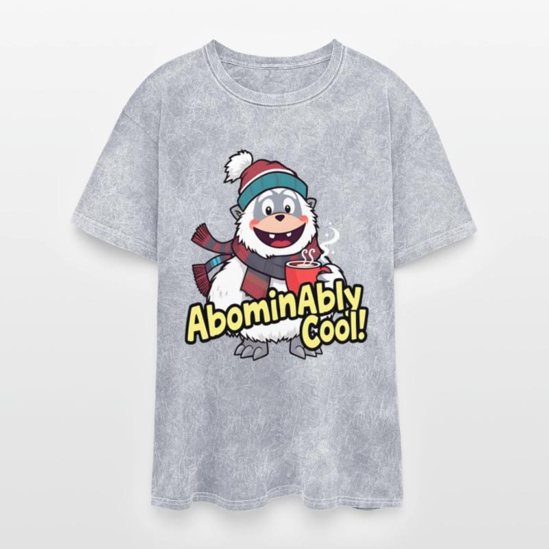 Abominably Cool Winter Yeti Design