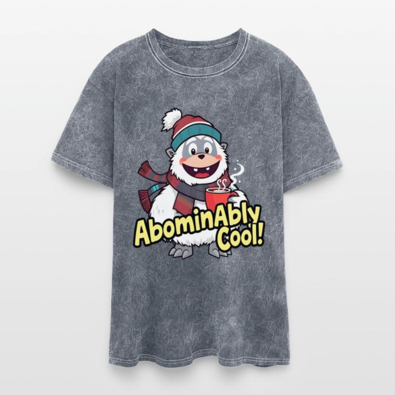 Abominably Cool Winter Yeti Design