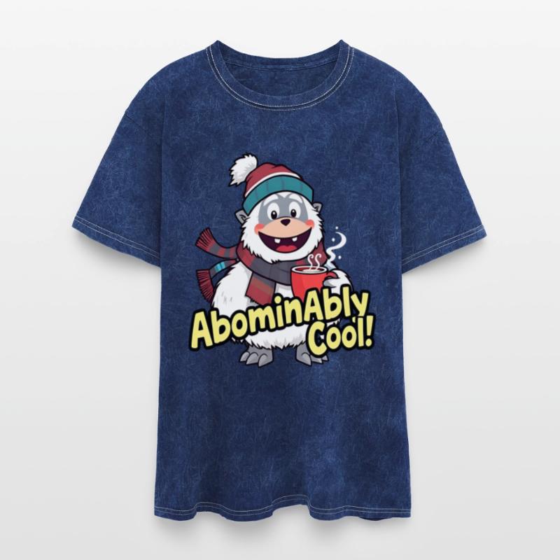 Abominably Cool Winter Yeti Design