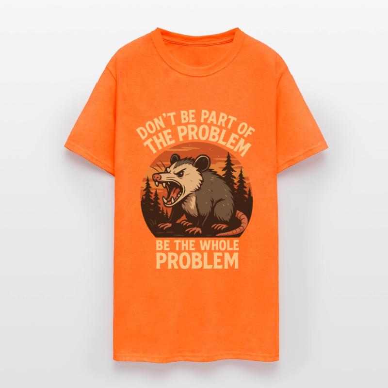 Aggressive Ferret Wilderness Scene