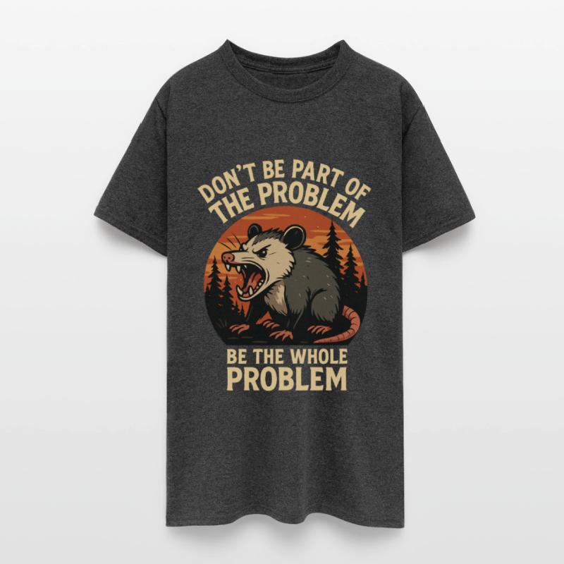 Aggressive Ferret Wilderness Scene