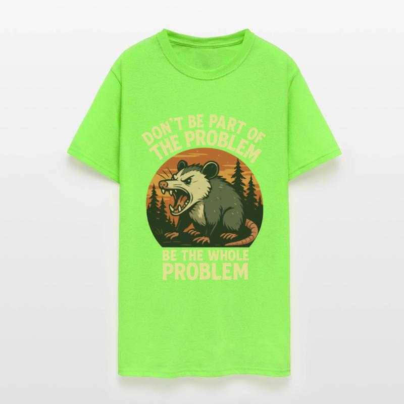 Aggressive Ferret Wilderness Scene