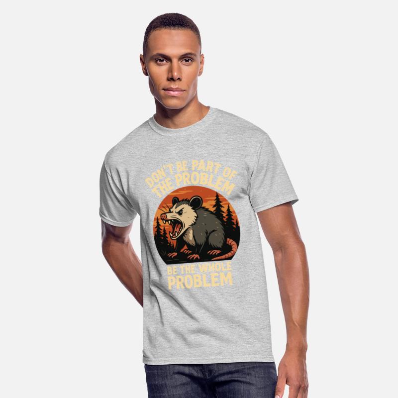 Aggressive Ferret Wilderness Scene