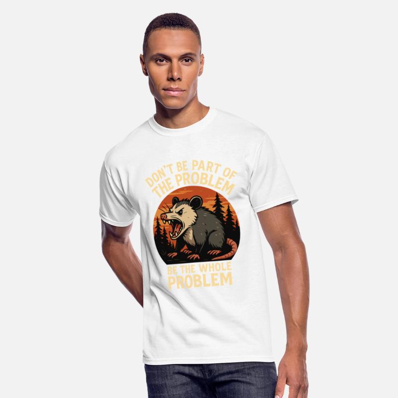 Aggressive Ferret Wilderness Scene