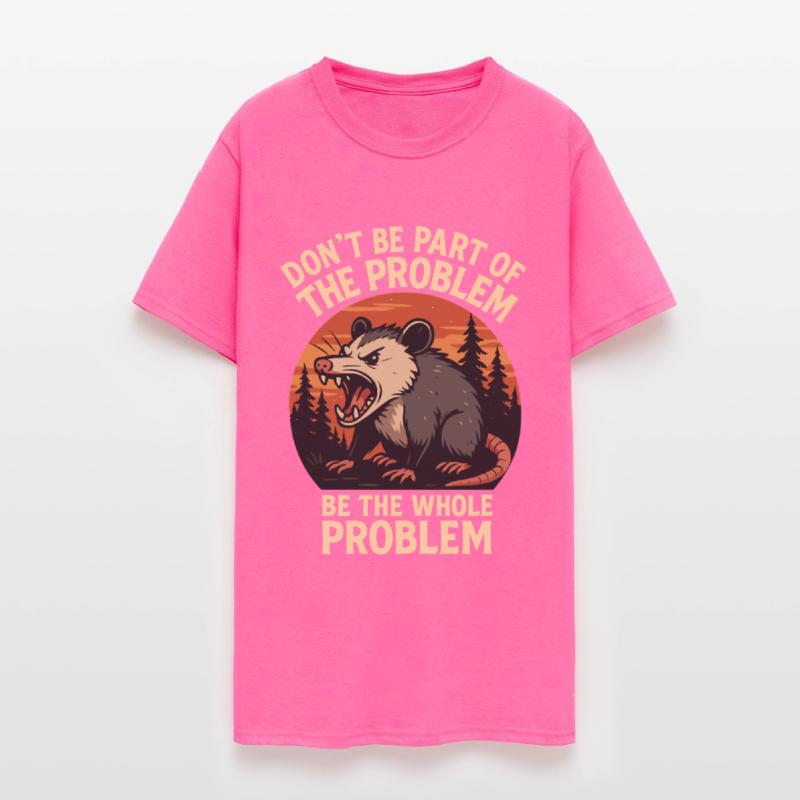 Aggressive Ferret Wilderness Scene